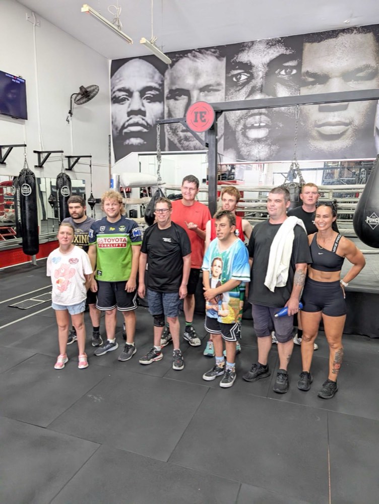 Boxing session