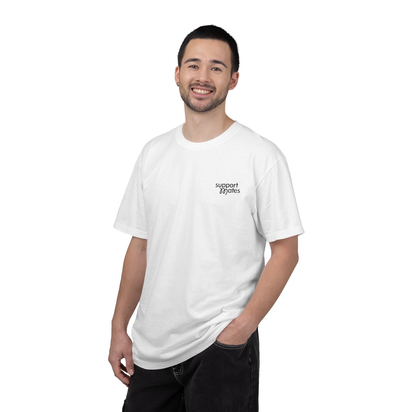 Support Mates Classic Tee in White