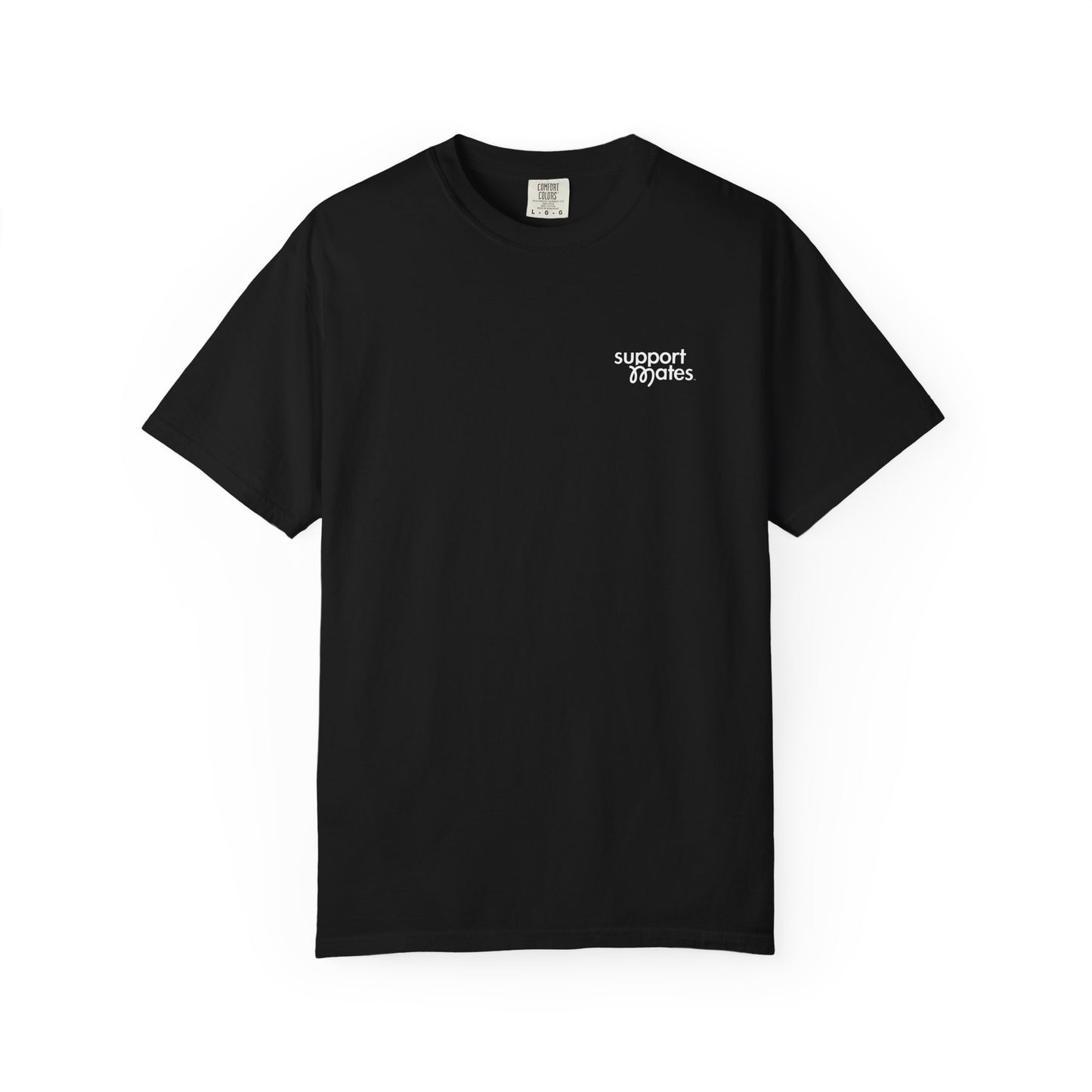 Support Mates Classic Tee in Black