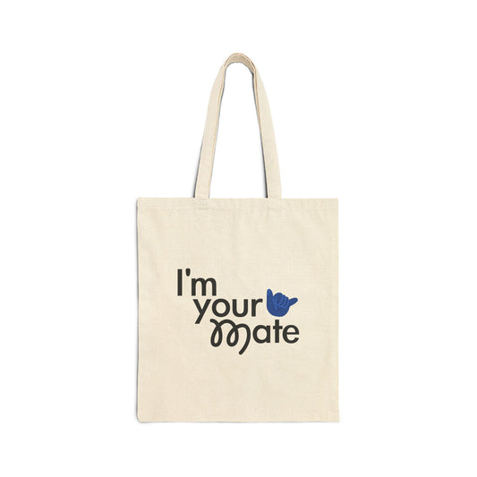 Cotton Canvas Tote Bag